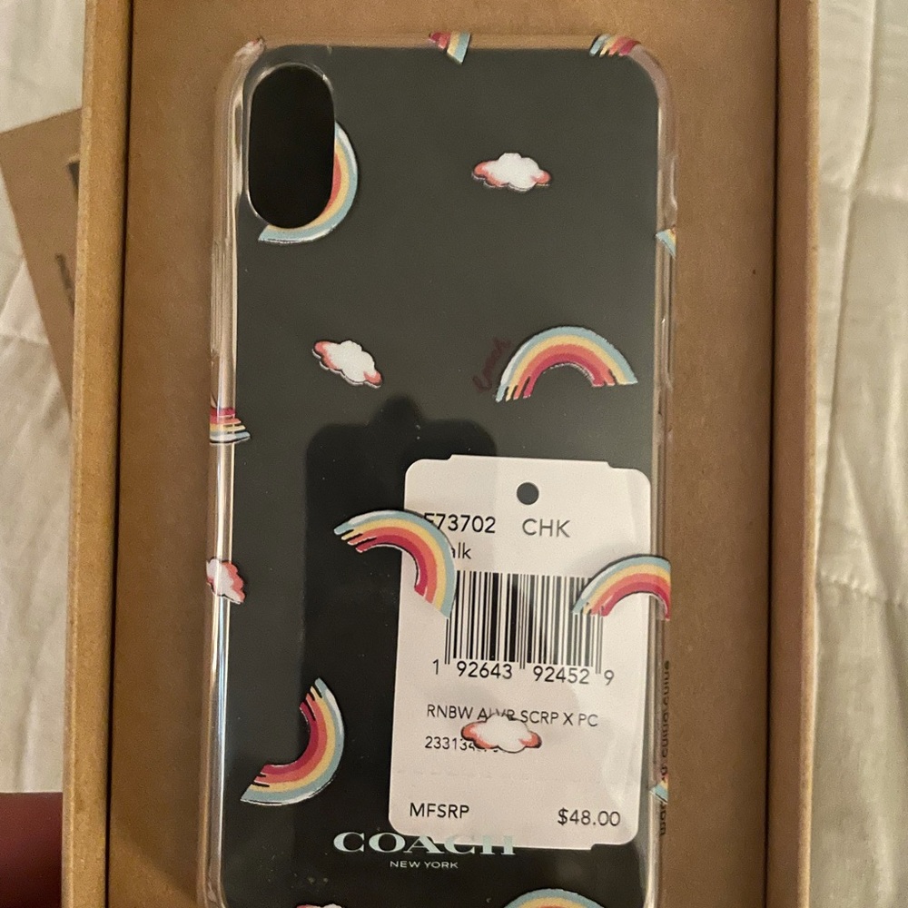 iPhone 10 coach case.